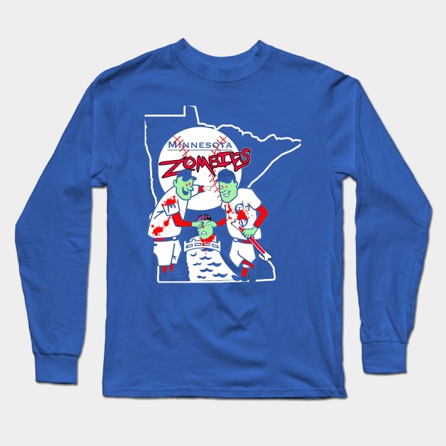 MN Zombies! Long Sleeve T-Shirt by zachattack